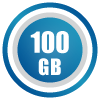 100GB/month